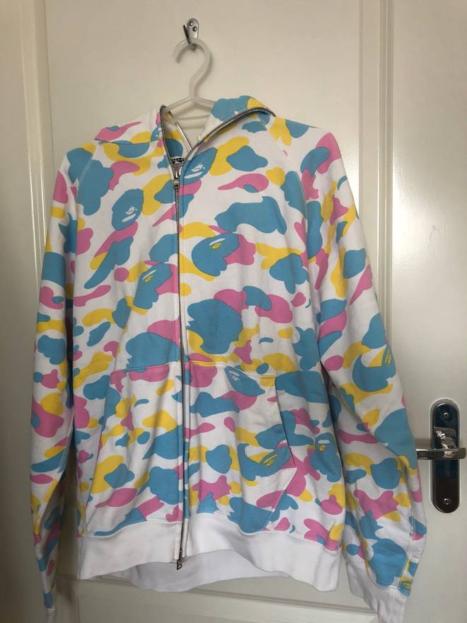 Bape Cotton Candy Hoodie Undothedone