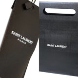 Saint Laurent Paris Hedi 2015 Knit Grey Black Geometric Jacquard Pattern Beanie Hat