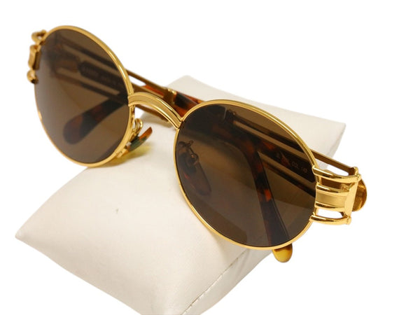 Fendi Gold Frame Logo Sunglasses SL 7031