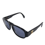 Chanel Gold CC Logo Black Sunglasses 04152