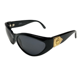 Gianni Versace Black Gold Medusa Sunglasses MOD460