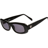 Gianni Versace Black Silver Medusa Logo Sunglasses MOD257