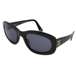 Chanel Black Quilted Gold CC Logo 5009 Sunglasses