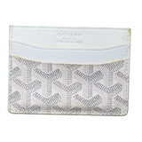 Goyard White Monogram Saint Sulpice Cardholder