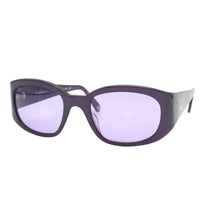 Chanel Purple Tinted Gold CC Logo Sunglasses