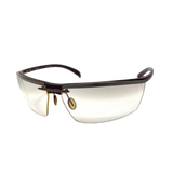 Chanel CC Logo Silver Clear Rimless Sunglasses 6001