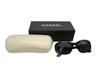 Chanel Black Quilted Gold CC Logo 5009 Sunglasses