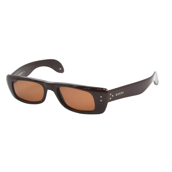 Gucci Brown Orange Tinted Sunglasses GG2414S