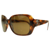 Chanel CC Logo Brown Tortoise Sunglasses 5101