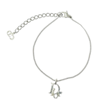 Christian Dior Silver Logo Bracelet