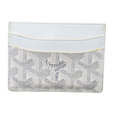 Goyard White Monogram Saint Sulpice Cardholder