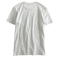 Louis Vuitton Embroidered Small Logo White Classic Cotton T shirt