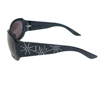 Dior Black Rhinestone Web Sunglasses Spidior1