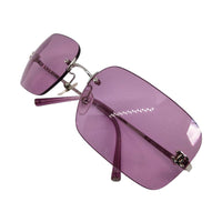 Chanel CC Logo Purple Pink Sunglasses 4017