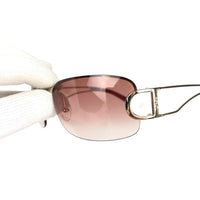 Christian Dior Gold Rose Red Tinted Sunglasses 3YGKW