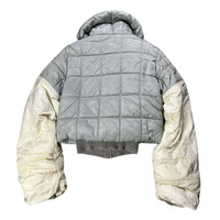 Chanel Sport CC Logo Grey Quilted Padded Down Ski Jacket