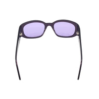 Chanel Purple Tinted Gold CC Logo Sunglasses