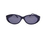 Celine Black Gold Logo Oval Kurt Cobain Sunglasses CLF-689