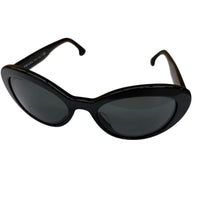 Prada Black Acetate Cat-Eye Sunglasses  SPR-15Q-F