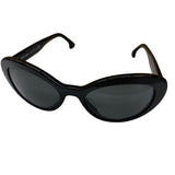 Prada Black Acetate Cat-Eye Sunglasses  SPR-15Q-F