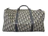 Christian Dior Black Monogram Boston Duffle Bag