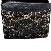 Goyard Black Monogram Monnaie Marigny Wallet