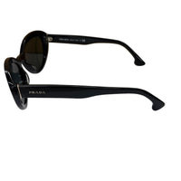 Prada Black Acetate Cat-Eye Sunglasses  SPR-15Q-F