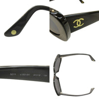 Chanel Black Gold CC Logo Sunglasses 5011