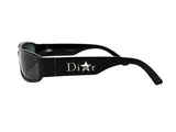 Christian Dior Dior 2 Black Swarovski Star Sunglasses