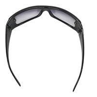 Chanel Black Purple Tinted Silver CC Logo Sunglasses 8047