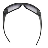 Chanel Black Purple Tinted Silver CC Logo Sunglasses 8047