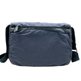 Prada Navy Blue Nylon Logo Shoulder Crossbody Bag