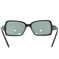 Chanel Black Silver Foldable CC Logo Sunglasses 5030