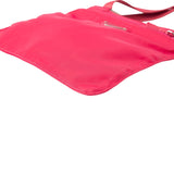 Prada Rose Red Pink Tessuto Nylon Logo Crossbody Shoulder Messenger Small Bag