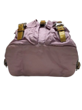 Prada Pink Nylon Logo Rucksack Bag Backpack
