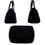 Prada Nylon Tessuto Black Mini Tote Shoulder Bag