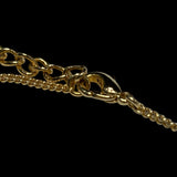 Christian Dior Gold Logo Cursive Bracelet