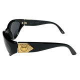 Gianni Versace Black Gold Medusa Sunglasses MOD460