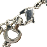 Christian Dior Silver Logo Wing Necklace John Galliano
