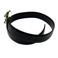 Celine Black Gold Triomphe Vintage Phoebe era Belt