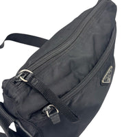 Prada Sport Black Nylon Logo Messenger Shoulder Crossbody Bag