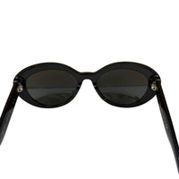 Prada Black Acetate Cat-Eye Sunglasses  SPR-15Q-F