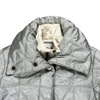 Chanel Sport CC Logo Grey Quilted Padded Down Ski Jacket