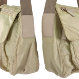 Prada Beige Tessuto Nylon Logo Crossbody Shoulder Messenger Bag