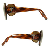 Chanel CC Logo Brown Tortoise Sunglasses 5101