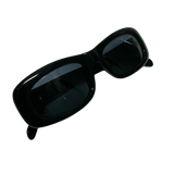 Gianni Versace Black Silver Medusa Logo Sunglasses MOD257