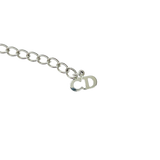 Christian Dior Silver Logo Bracelet