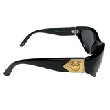 Gianni Versace Black Gold Medusa Sunglasses MOD460