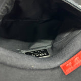 Prada Sport Black 1999 Neoprene Mesh Shoulder Bag