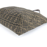 Fendi Zucca Pattern Brown Tote Bag
